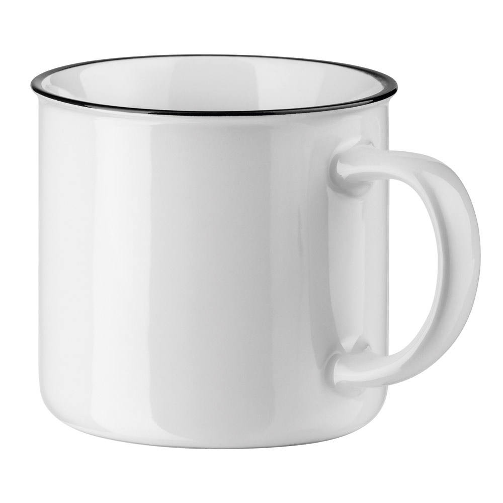 VERNON WHITE. Kubek ceramiczny 340 mL 